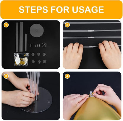 Ainiv 2 Set Table Balloon Stand Kit - Image 8