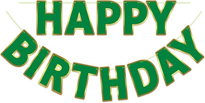 Pre-Strung Happy Birthday Banner by LITAUS