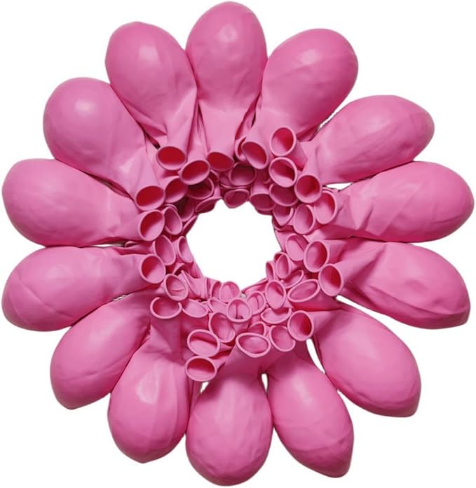 90 Pack Pink Balloons 18 Inch Pink Latex Large Balloons by ZWZLIULIAN