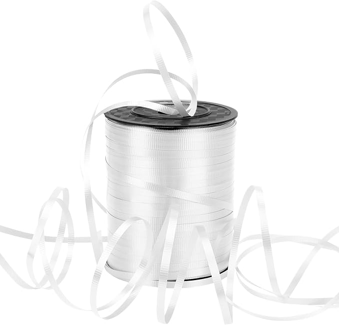 600 Yards Curling Ribbon, Balloon String Roll Ribbon and Bows by Laviria