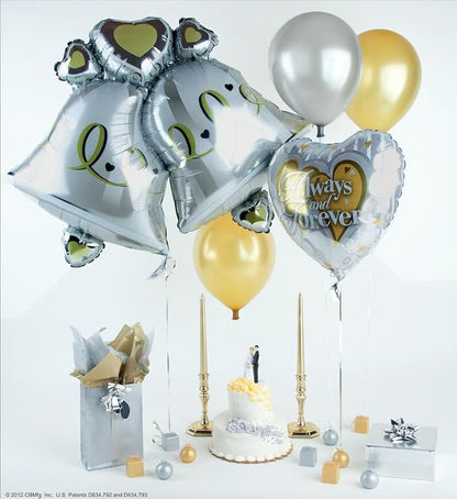 Bubble Weight Balloon Weight, Metallic Gold, 10 Piece - Image 2