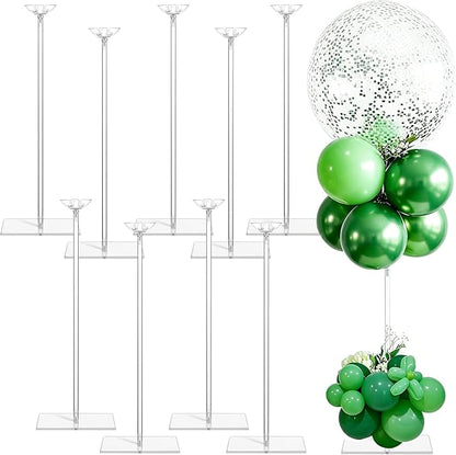 10 Pack Clear Acrylic Balloon Stands by Unknown