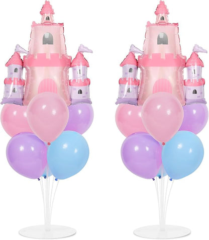 Princess Party Balloons Stand Kit 2 Sets by Naozinebi