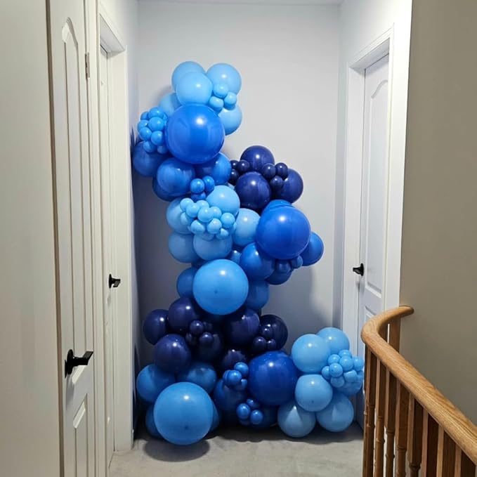 Lukiituke Blue Balloons, Graduations, Baseball Party Decorations - Image 9