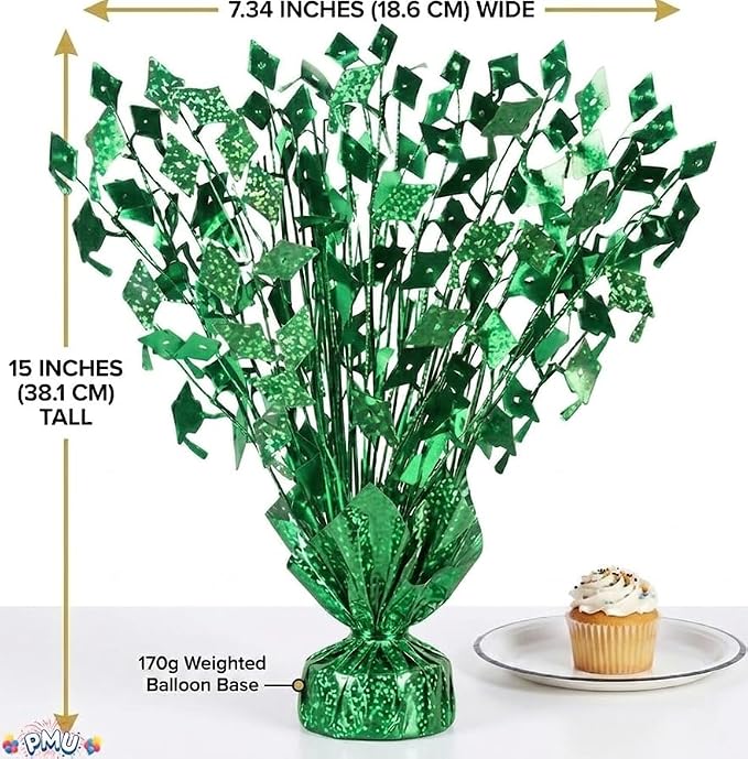 PMU Green Graduation Balloon Weights, Graduation Centerpieces - Image 2