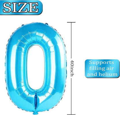 40 Inch Number 66 Balloons for 66th Birthday Party Decorations, 0-100 Jewelry - Image 4