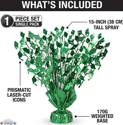 PMU Green Graduation Balloon Weights, Graduation Centerpieces - Image 3