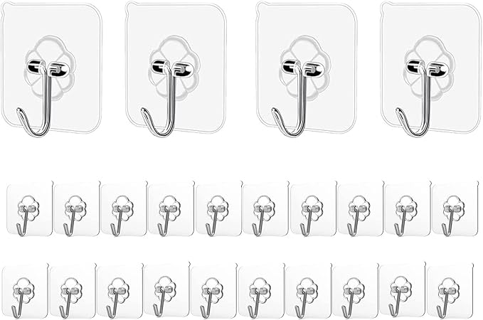 Adhesive Hooks Kitchen Wall Hooks by Elegana