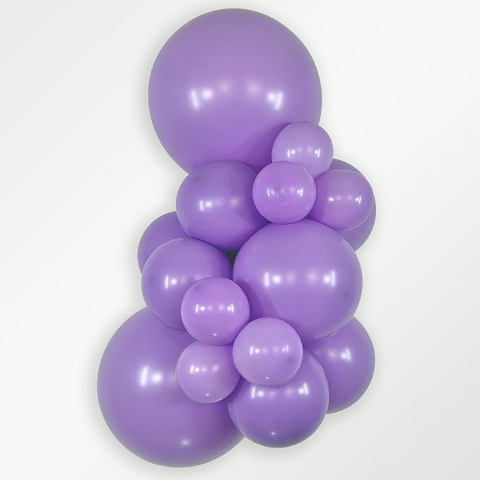 Sempertex Deluxe Lilac Balloons, 18 Inch, vibrant color, ships uninflated - Image 2