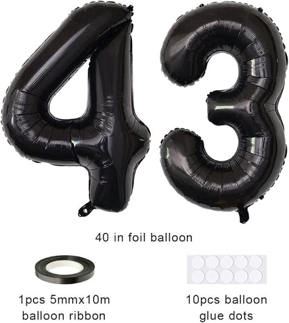 Xihuimay Number 43 Balloons - Image 2