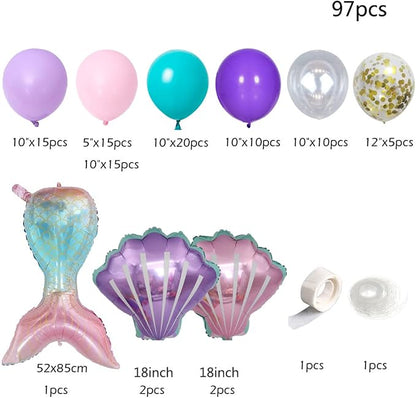 DIY Balloon Garland Kit 95pack, Graduation - Image 2