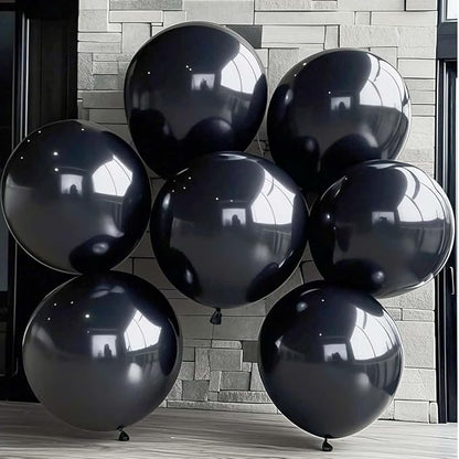 30 Pack Black Balloons 36 Inch Black Latex Party Large Balloon Bulk - Image 7