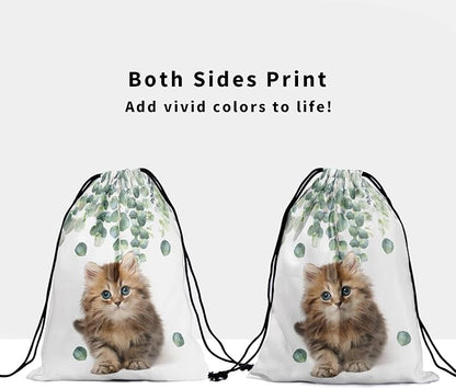 Cute Kitten Gymnastics Grip Bag - Image 3