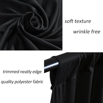 AK TRADING CO. 10 feet x 10 feet IFR Polyester Backdrop Drapes Curtains Panels - Image 7