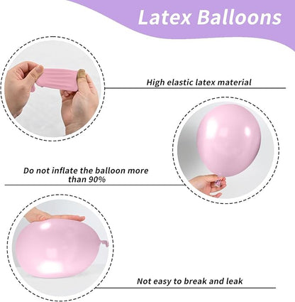 Butterfly Balloons, Maca Pink Maca Purple Birthday Balloons - Image 7