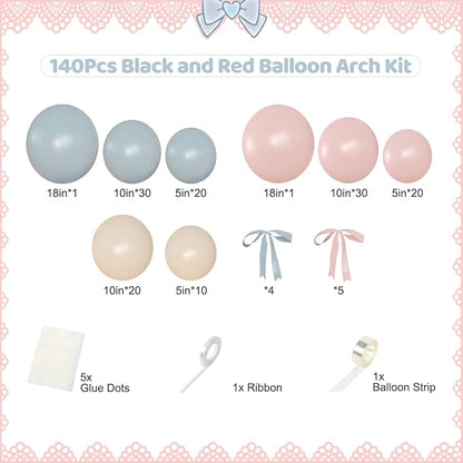 Gender Reveal Balloon Kit, Boho Party & Birthday Supplies - Image 7