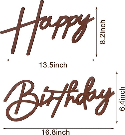 Happy Birthday Sign for Backdrop - Image 2