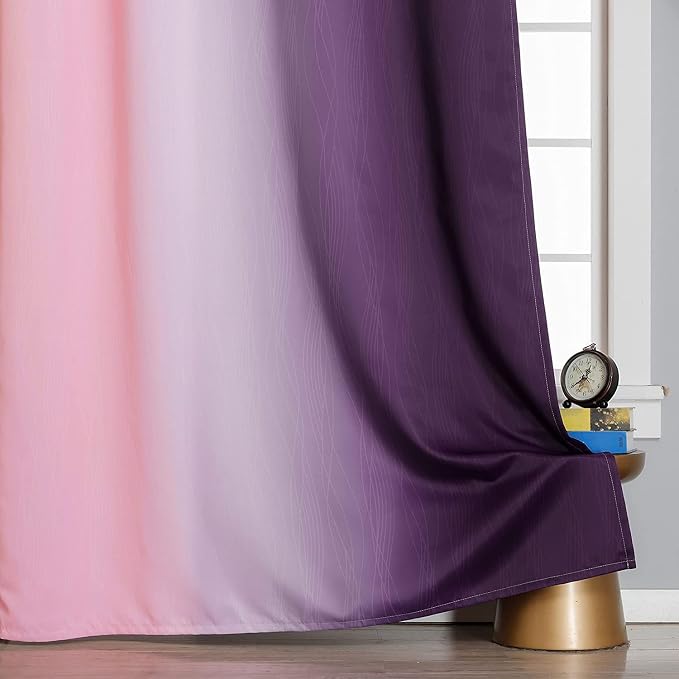 Pink and Purple Blackout Curtains - Image 6