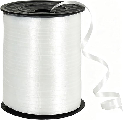 BEISHIDA 500 Yards Matte White Curling Ribbon Balloon String Crimped Ribbons by Beishida