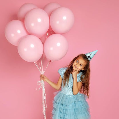 RUBFAC Pink Balloons Pastel Pink Balloon Arch Kit Different Sizes 129pcs | - Image 7