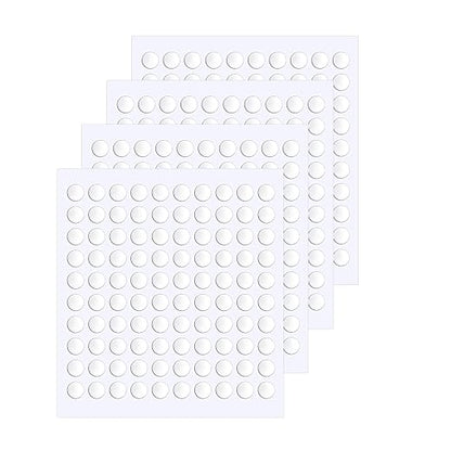 JANYUN 1000 Pcs Double Sided Sticky Dots 6 mm Clear Round Putty by JANYUN