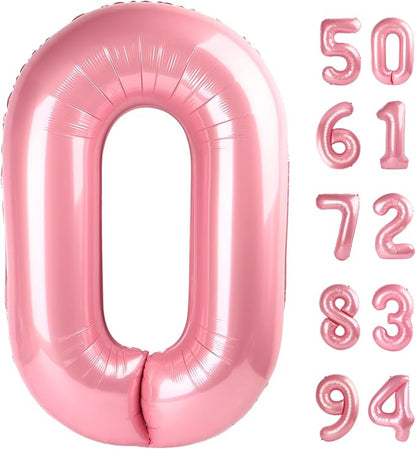 Pastel Pink 0 Balloon by IWERP