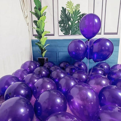 300 Pack Dark Purple Balloons 12 inch Dark Purple Latex Party Balloon Bulk - Image 6
