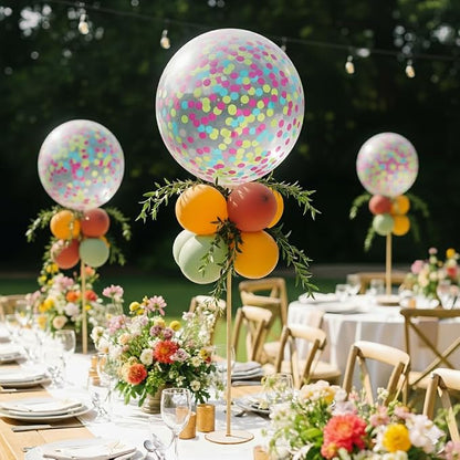 6 Pack Wooden Balloon Centerpieces - Image 5