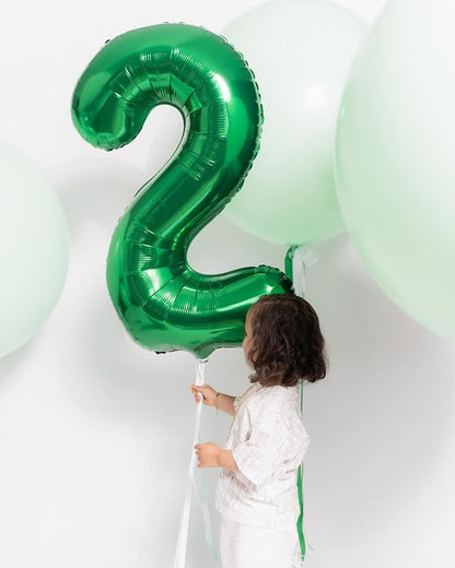 Green Number 7 Balloon 40 Inch - Image 9
