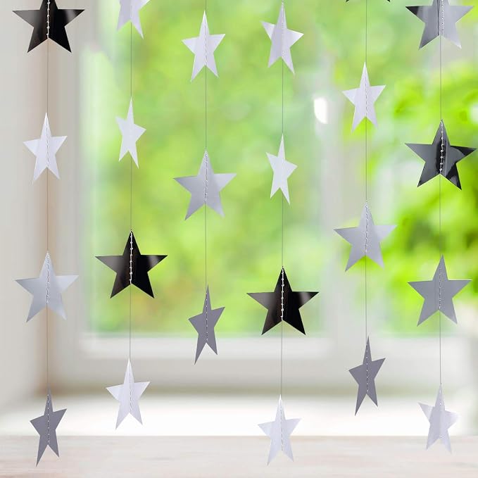 Patelai 130 ft Star Garland Banner Decor - Image 3