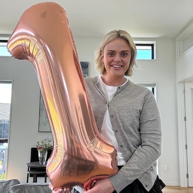Rose Gold 19 Balloon - Image 9