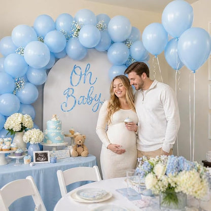 Pastel Blue Balloons - Image 6