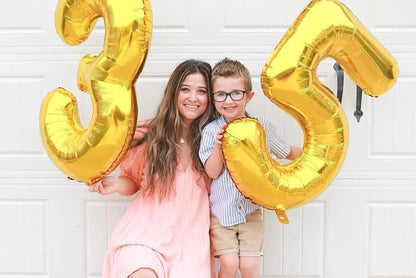Gold Number 16 Balloon 40 Inch, 16th Birthday Party Decorations Men Women | - Image 7
