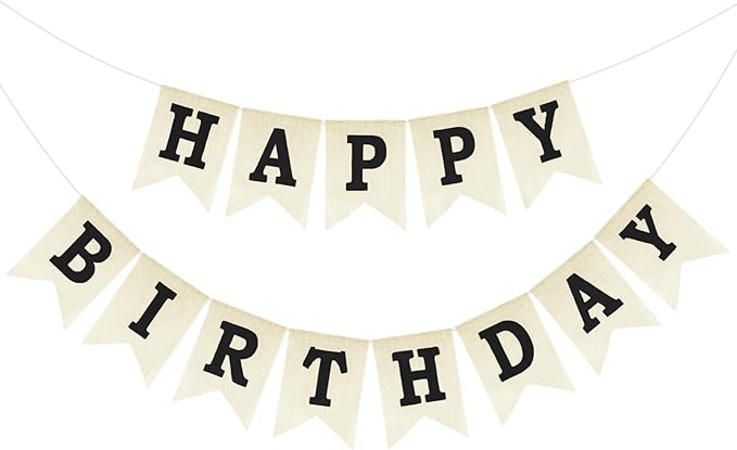 Anwyll Happy Birthday Banner by Anwyll