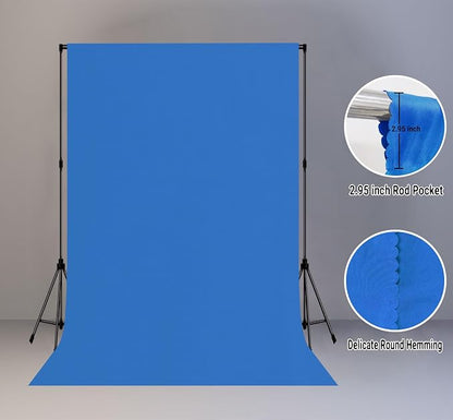 Royal Blue Photography Backdrop - Image 6