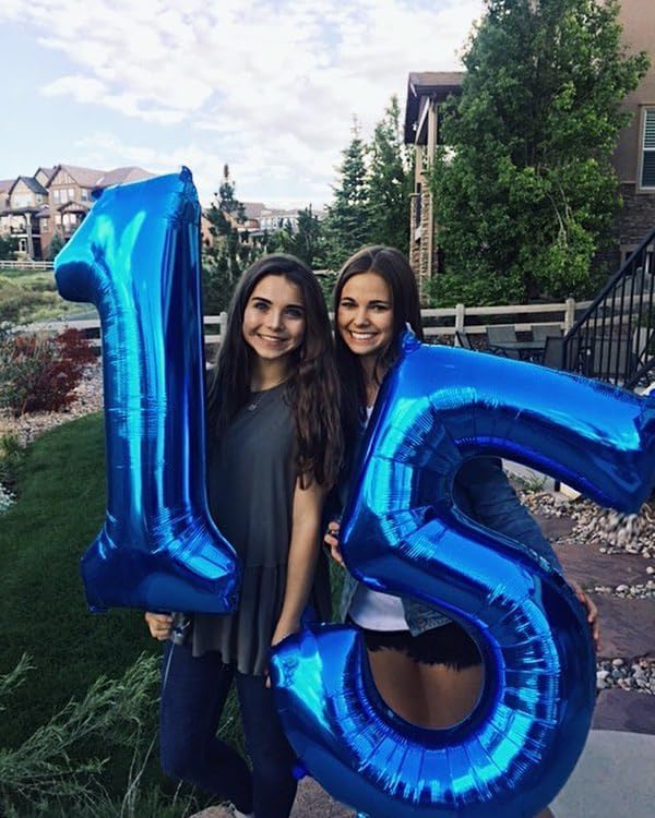 Navy Blue 15 Balloon - Image 3