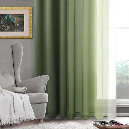 DWCN Ombre Sheer Curtains - Image 6