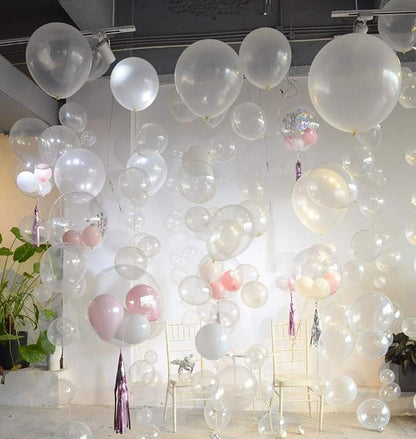 18 Inch Clear Balloons, Baby Shower, Birthday Party and Event Decoration - Image 3
