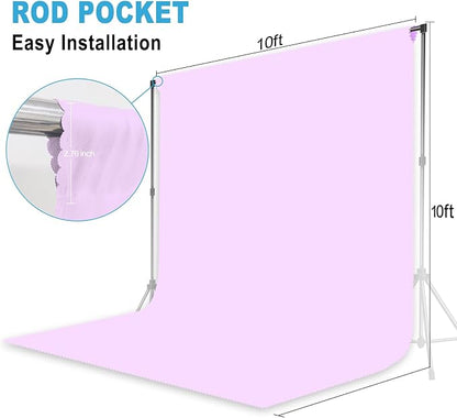 Light Purple Photography Backdrop - Image 2