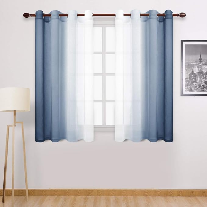 DWCN Ombre Sheer Curtains by DWCN