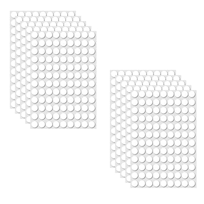 1080 Pcs Sticky Tack Double Sided Adhesive Dots Round Putty Clear Stickers No by Unknown