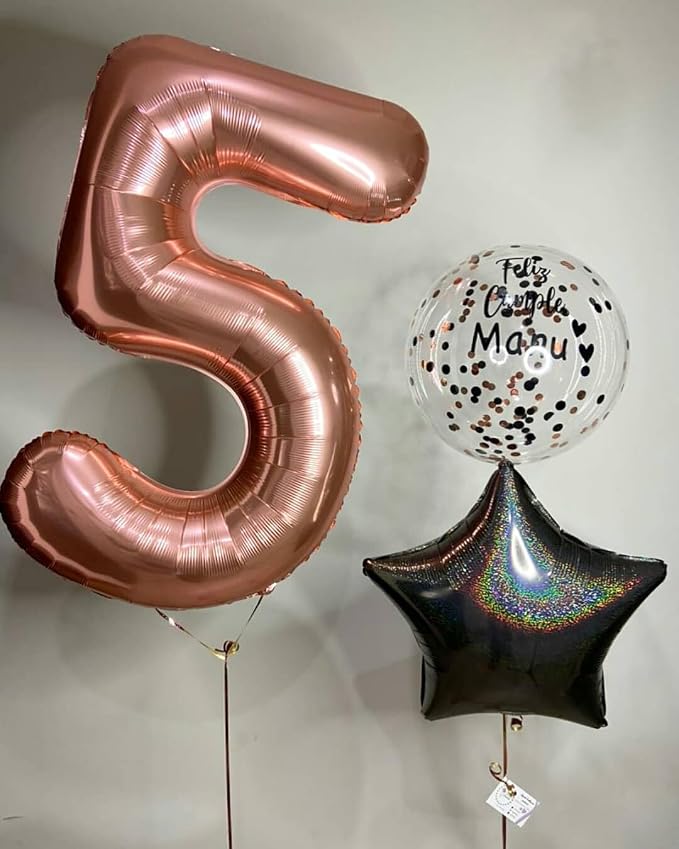 Rose Gold 10 Balloon - Image 8