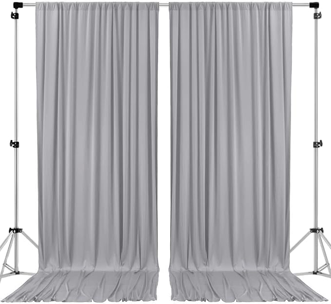 AK TRADING CO. 10 feet x 10 feet Polyester Backdrop Drapes Curtains Panels by Fabrics%7CEventDecor%7CCrafts%7CUpholsteryFoam
