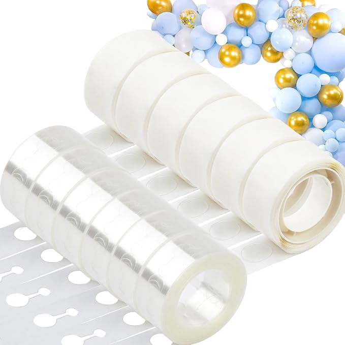Balloon Arch Kit With Strip, 200 Glue Dots, 32.8Ft Tape by BOEIAC