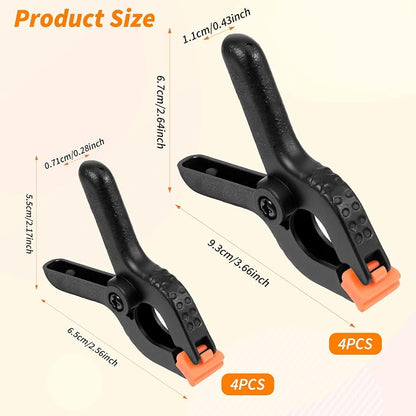 8Pcs Balloon Arch Clips for Balloon | Anti-Slip Plastic Spring Clamps Arch - Image 2