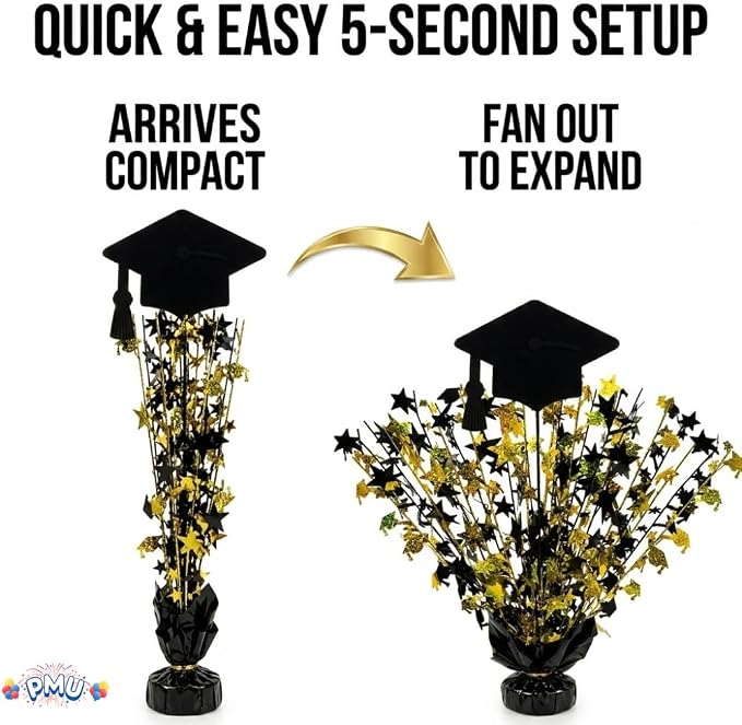 PMU 6 Pcs Graduation Centerpieces - Image 7