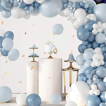 Blue Balloon Arch Kit for Baby Shower Gender Reveal Birthday Decorations | - Image 2