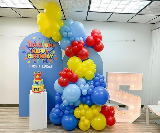 Carnival Balloon Garland Arch Kit 153pcs - Image 7