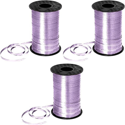 PMU 1500 Yards x 3/16in Lavender Crimped Curling Ribbon String by PMU