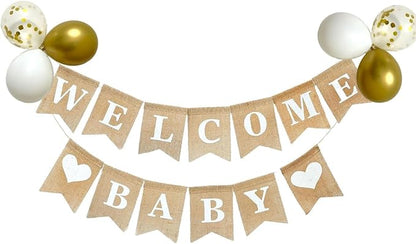 Welcome Baby Banner by Unknown
